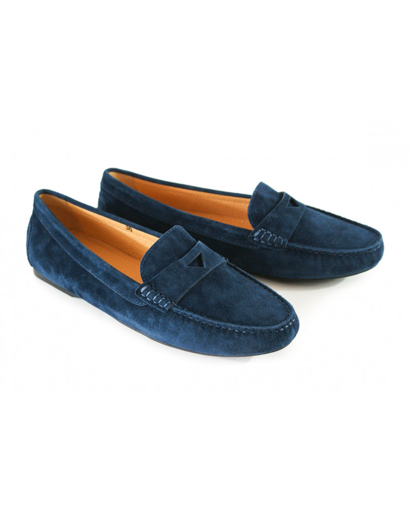 CARLY NAVY SUEDE