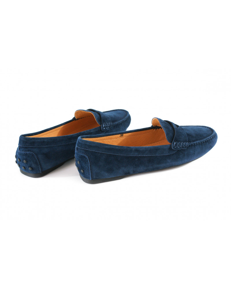 CARLY NAVY SUEDE