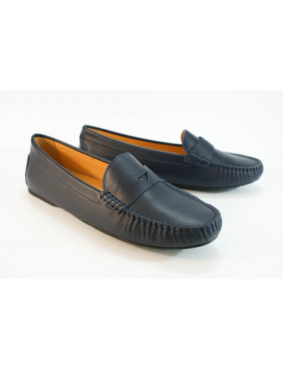 CARLY NAVY LEATHER 2