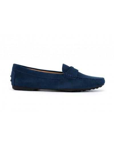 CARLY NAVY SUEDE