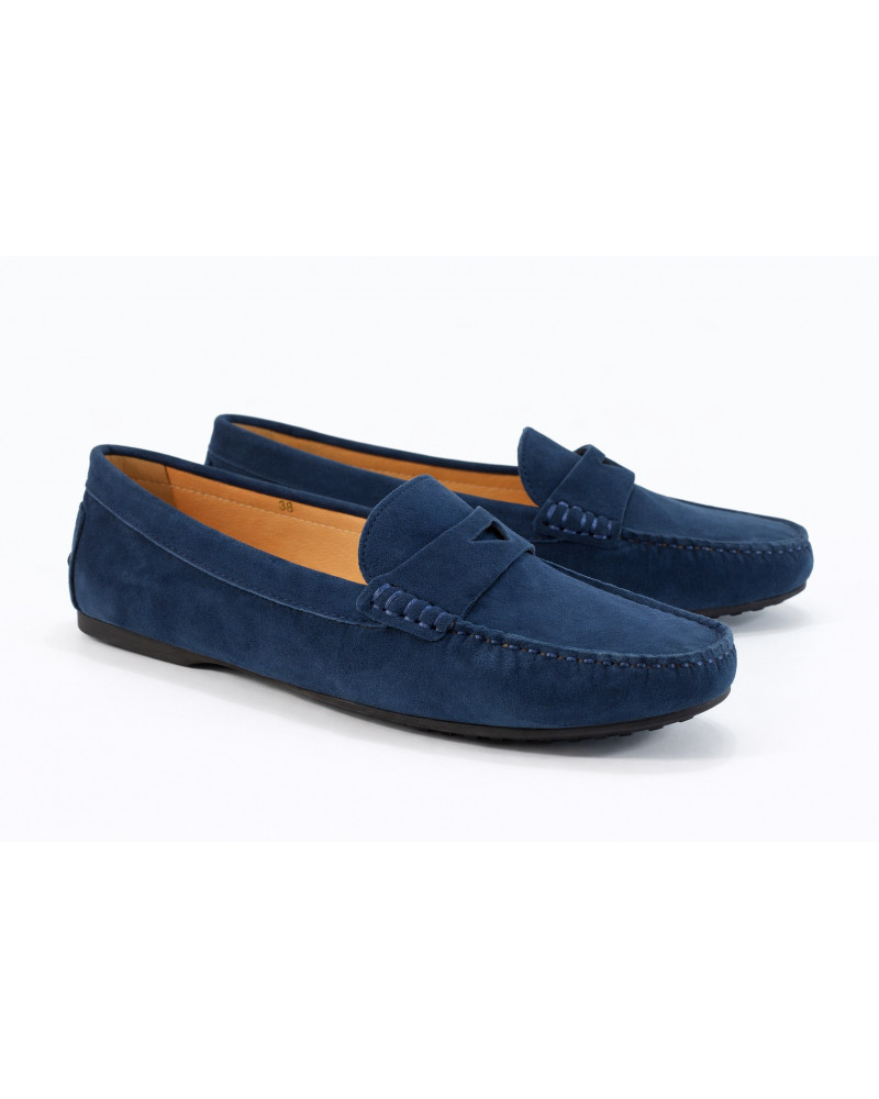 CARLY NAVY SUEDE