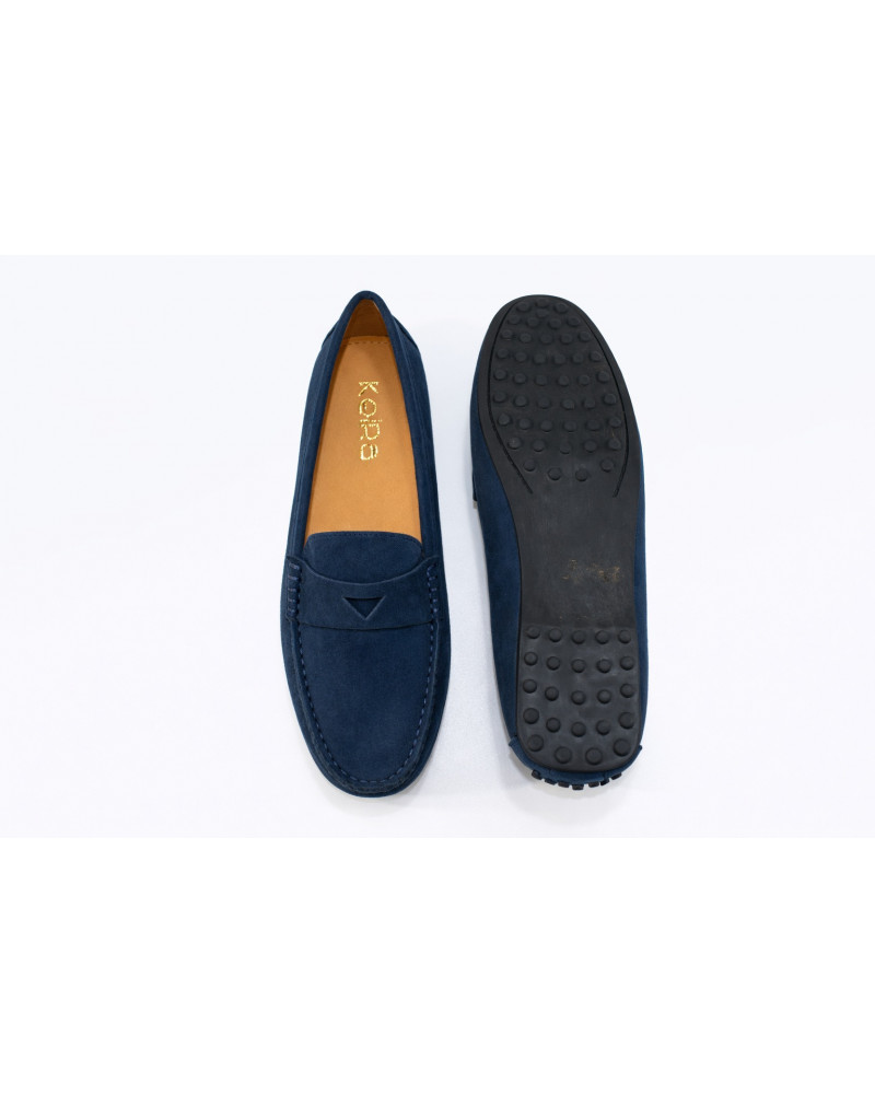 CARLY NAVY SUEDE
